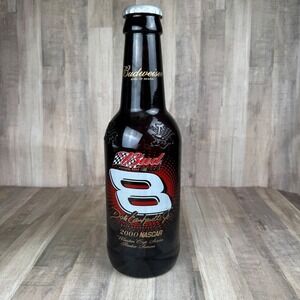 Dale Earnhardt Jr Rookie Season 2000 NASCAR Budweiser Jumbo 14.5" Bottle